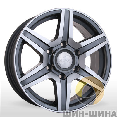 Диски BK 423 GP (Gray Polished) Storm